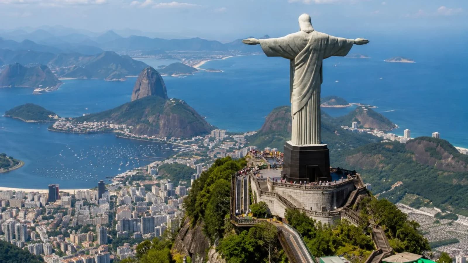 Christ the Redeemer overlooking Rio de Janeiro
