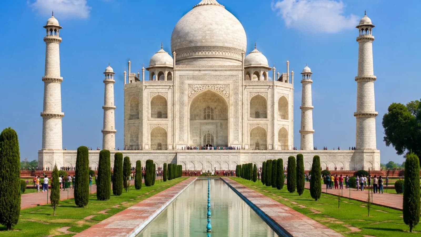 The Taj Mahal in Agra
