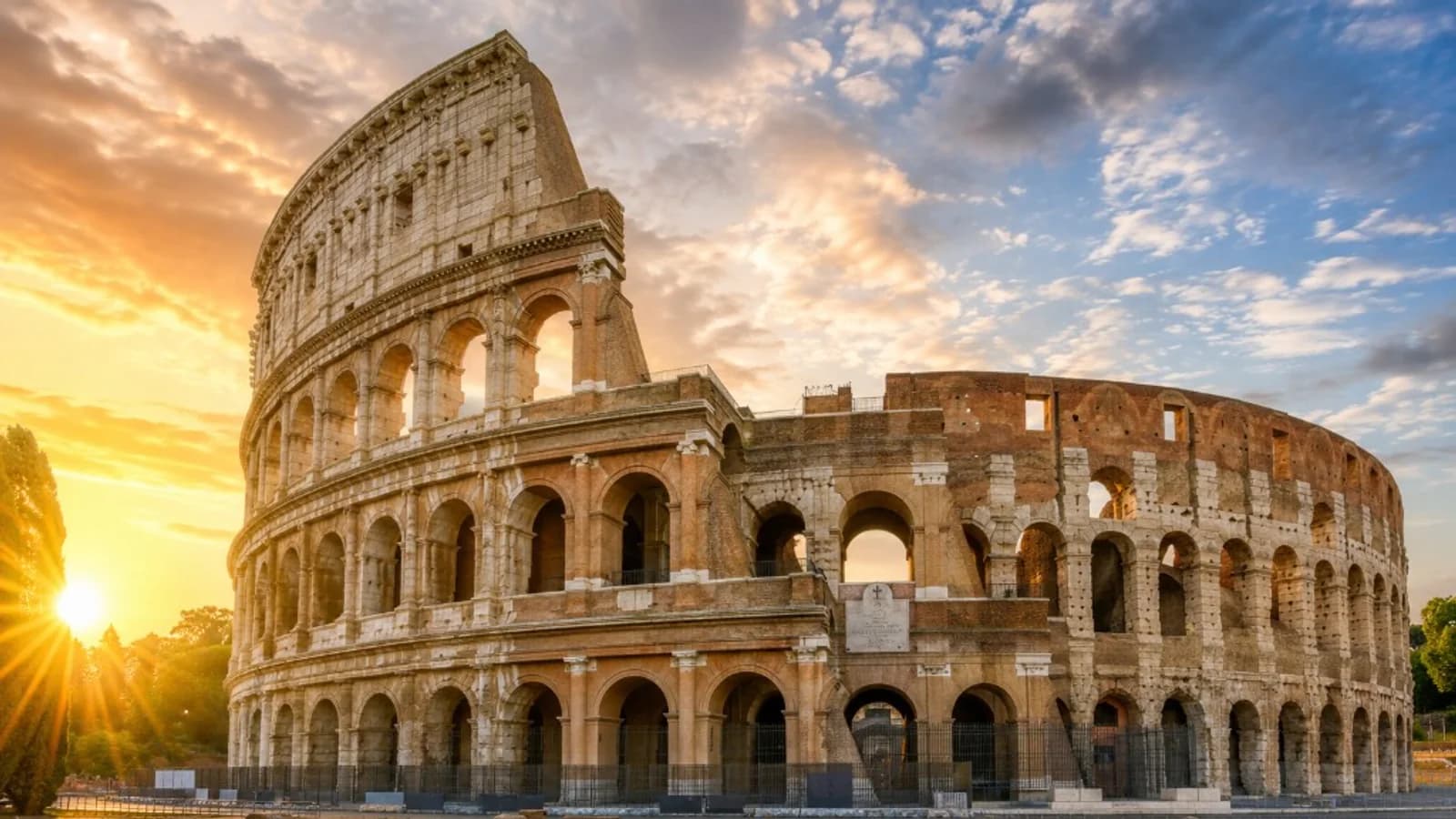 The Colosseum in Rome