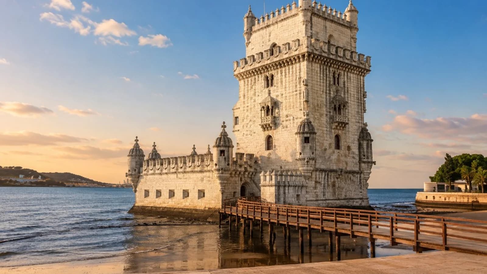 Belém Tower on the Tagus in Lisbon