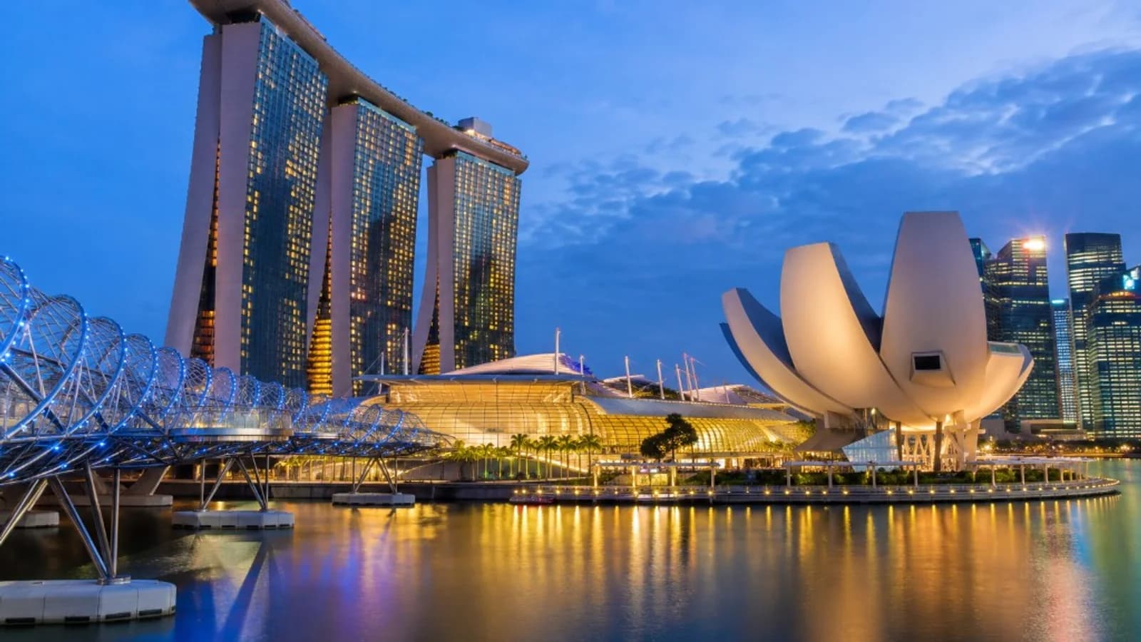 Marina Bay Sands, Singapore skyline