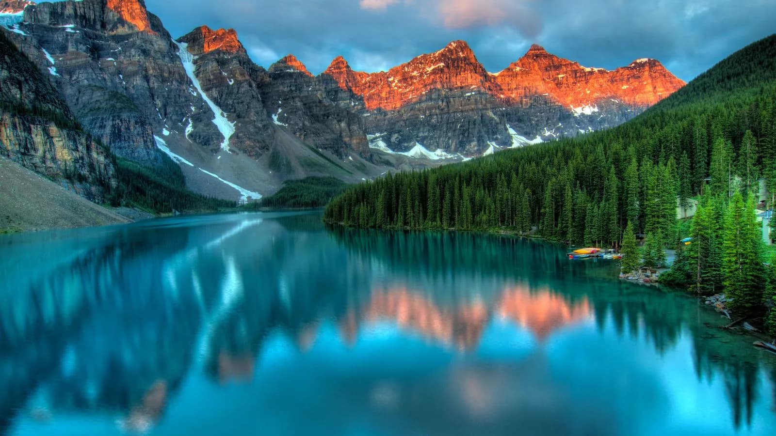 Alpine mountains across Europe